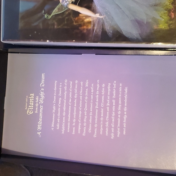 Barbie as Titania From A Midsummer Nights Dream. SILVER LABEL New - Picture 10 of 15